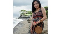 bali circle bags ata grass rattan strap handmade ethnic design